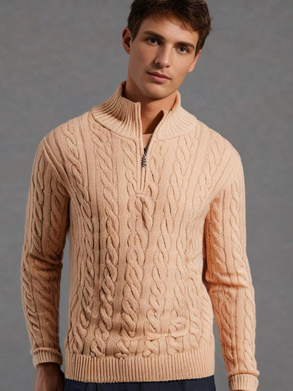 Verbier trui met halve rits